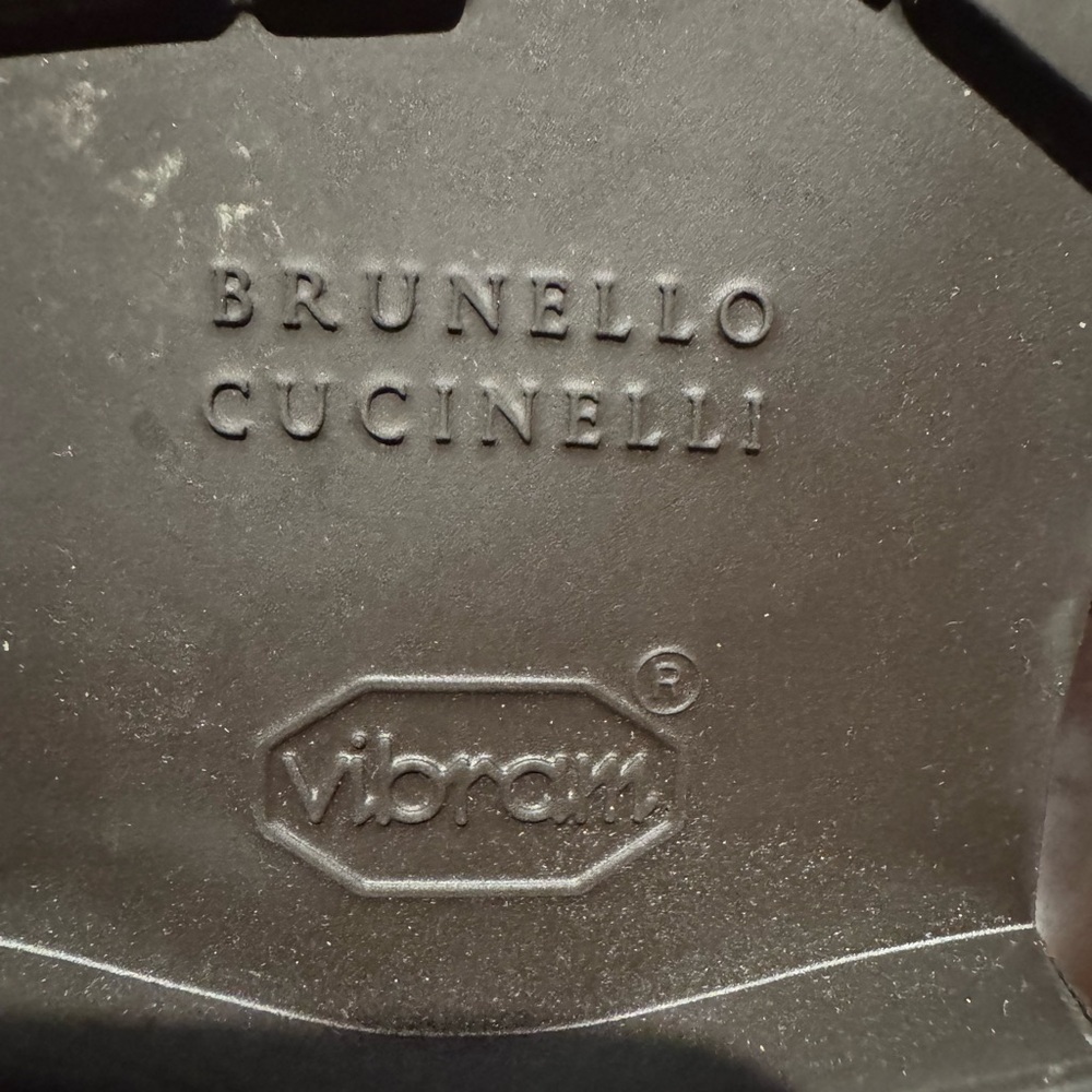 Brunello Cucinelli Dark Brown Leather Boots - Picture 5 of 7